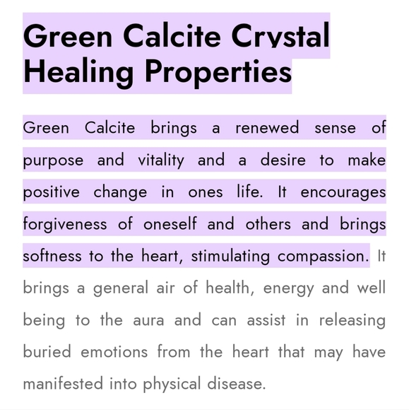 #4 Raw Green Calcite Crystal - Picture 9 of 10